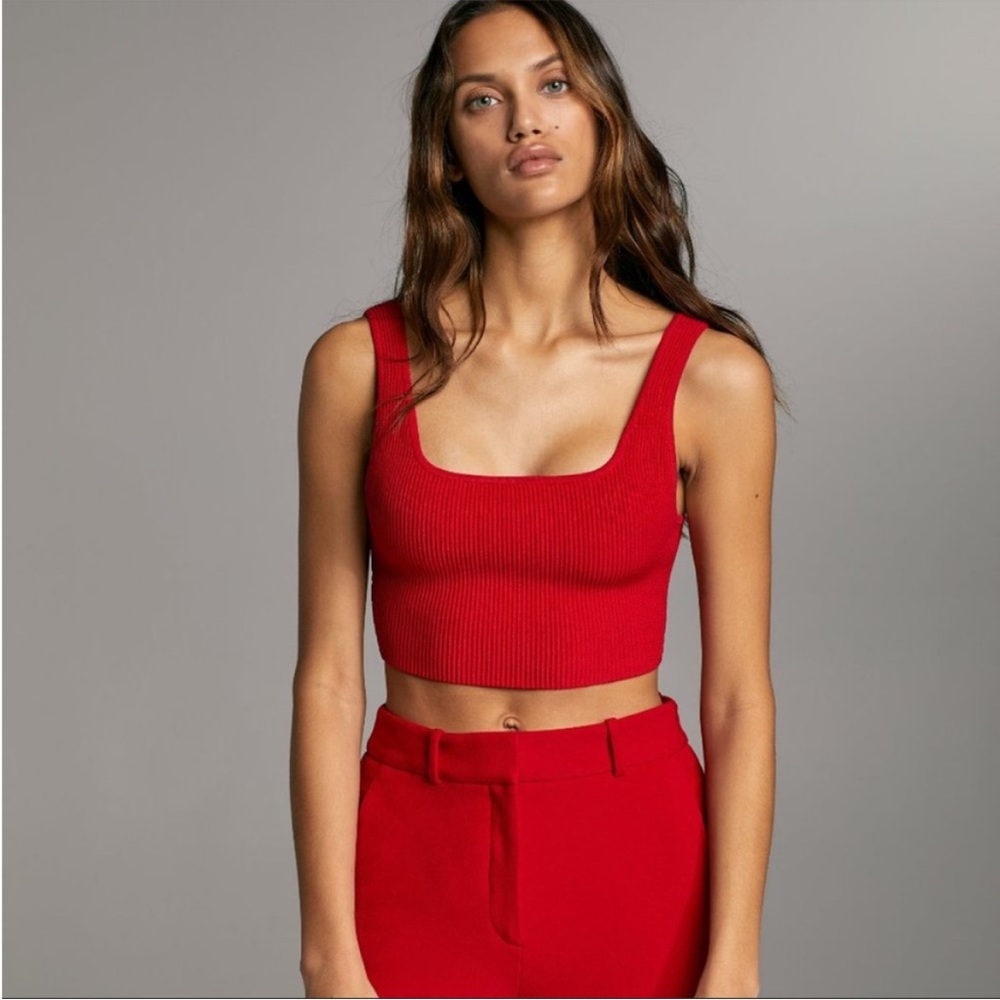 Aritzia babaton sculpt knit tank top